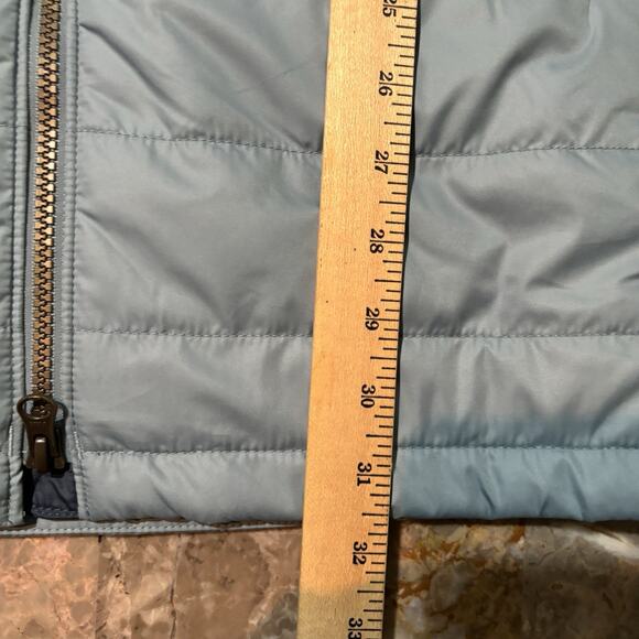 LL Bean Jacket Womens Large Mountain Classic Puffer Coat Colorblock 520670 - Picture 3 of 10